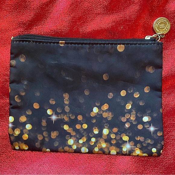 ♥️💖 SPARKLE B&BW Bag For Cosmetics or Change & More - Picture 2 of 6